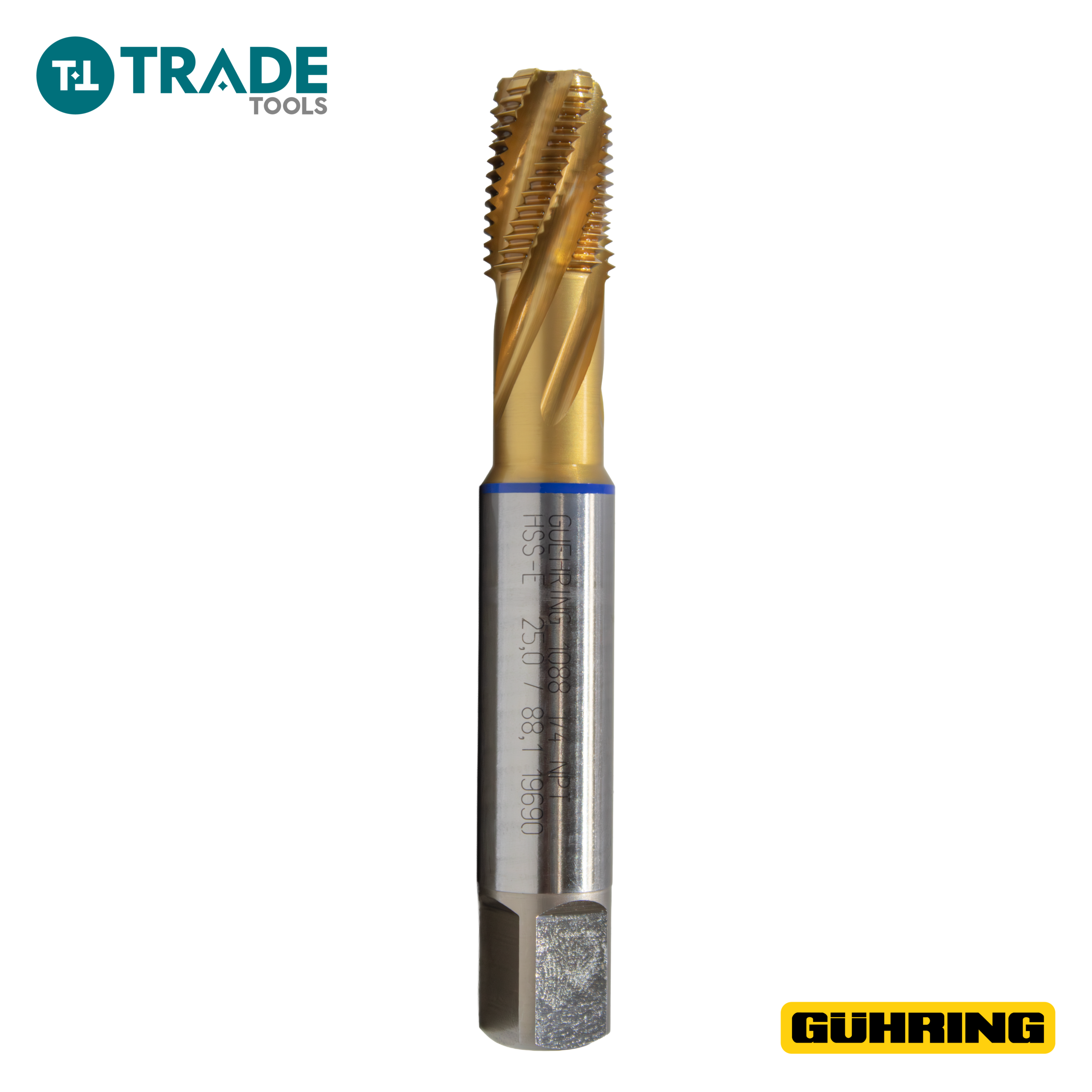Macho de Máquina Helicoidal NPT Gühring 1088