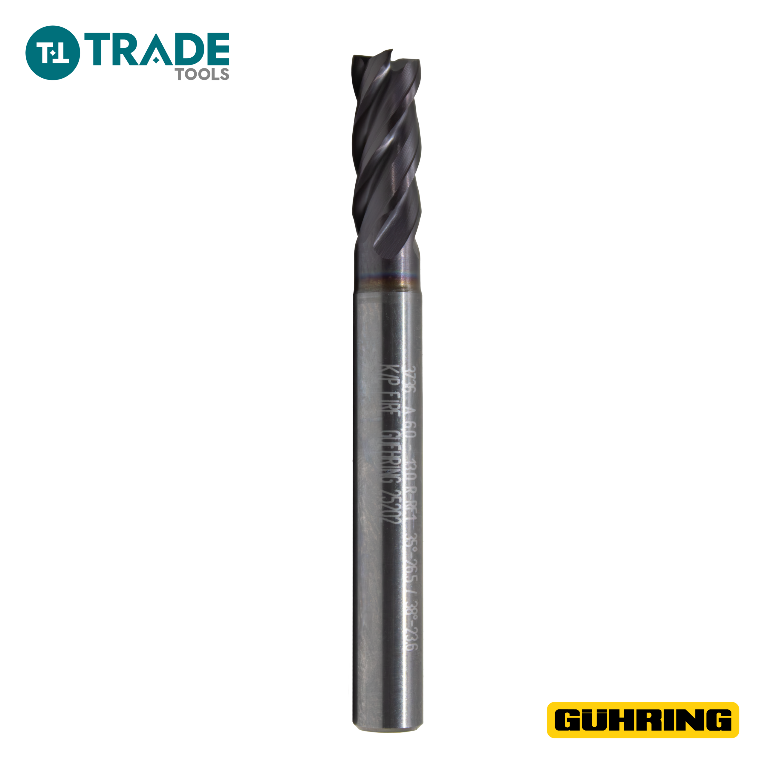 Fresa de Carburo 4 Cortes RF100U Gühring 3736