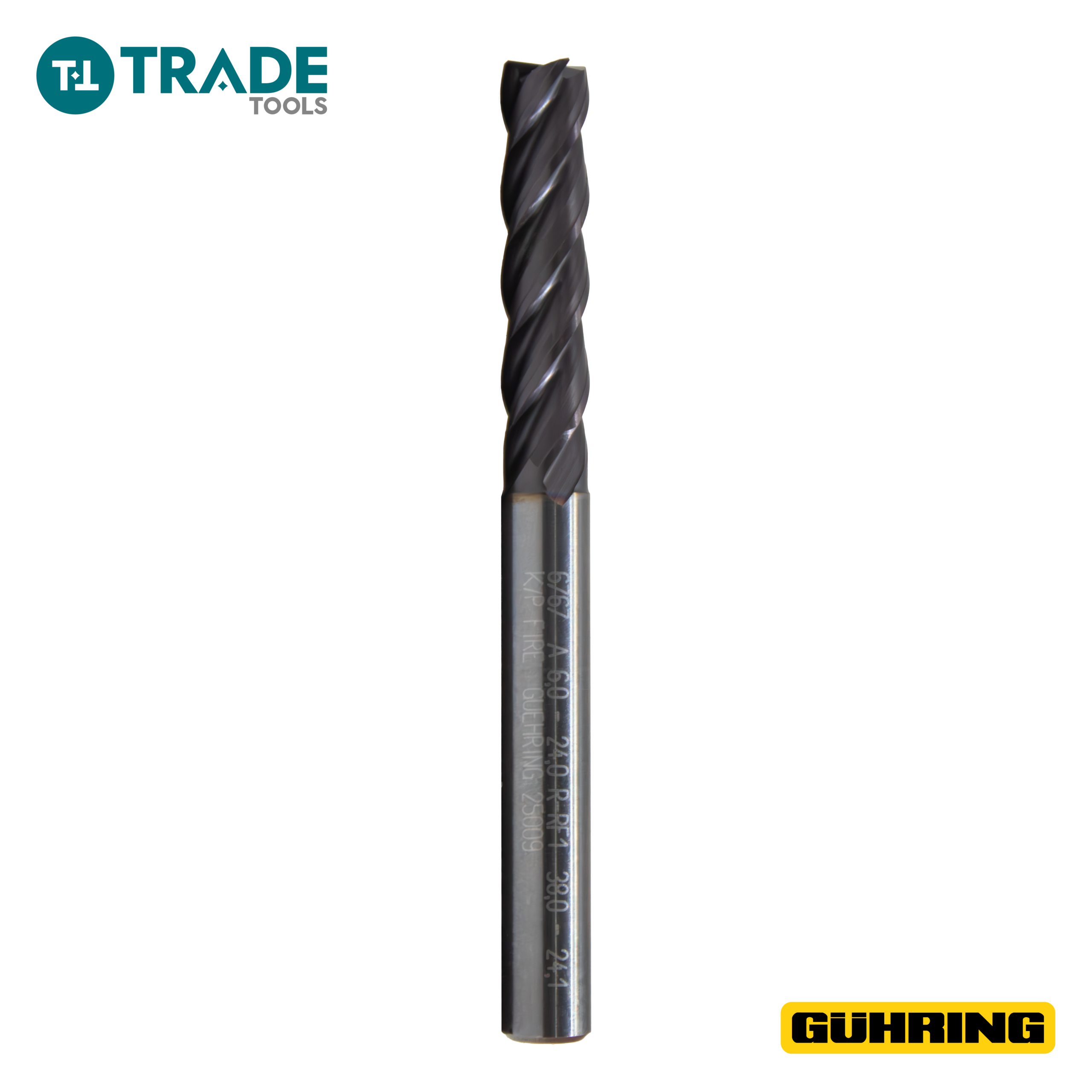 Fresa de Carburo Larga 4 Cortes Gühring 6767
